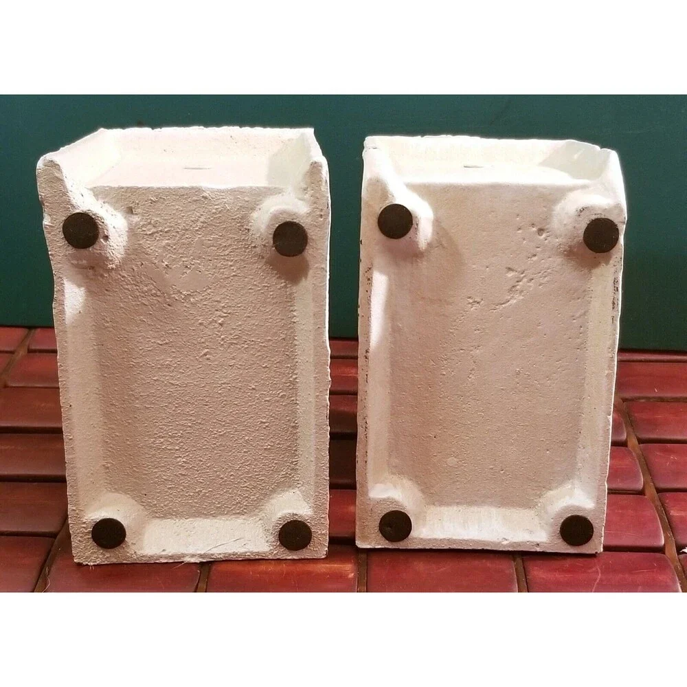 HomArt Cast Iron Arrow Bookends Antique White 5